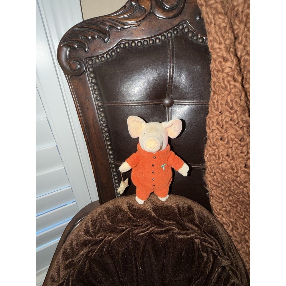 Toot & Puddle Christmas Holly Hobbie Crocodile Creek Plush Pig  6.5" Pj‎
